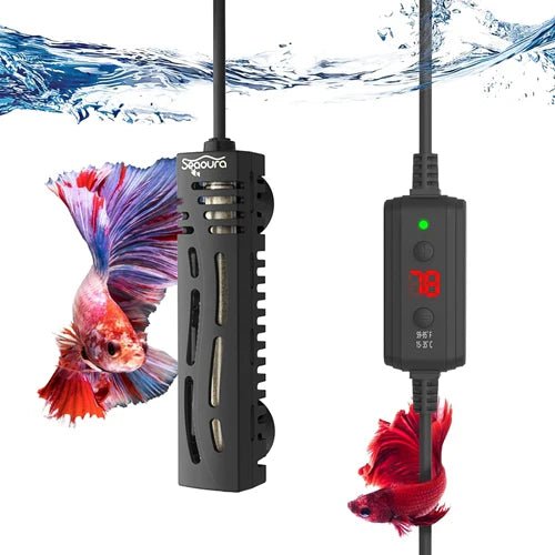 Unleashing the Power of the Seaoura LED Temperature Display Mini Aquarium Heater SR308